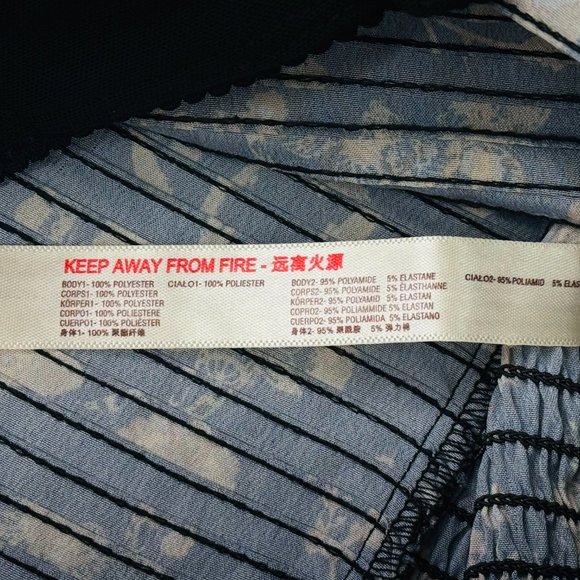 Free People Women's Floral Print Bodysuit Black - Size Medium - Picture 7 of 10